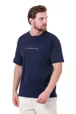 Erkek Oversize Beyaz T-Shirt - 11