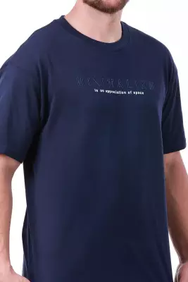 Erkek Oversize Beyaz T-Shirt - 14