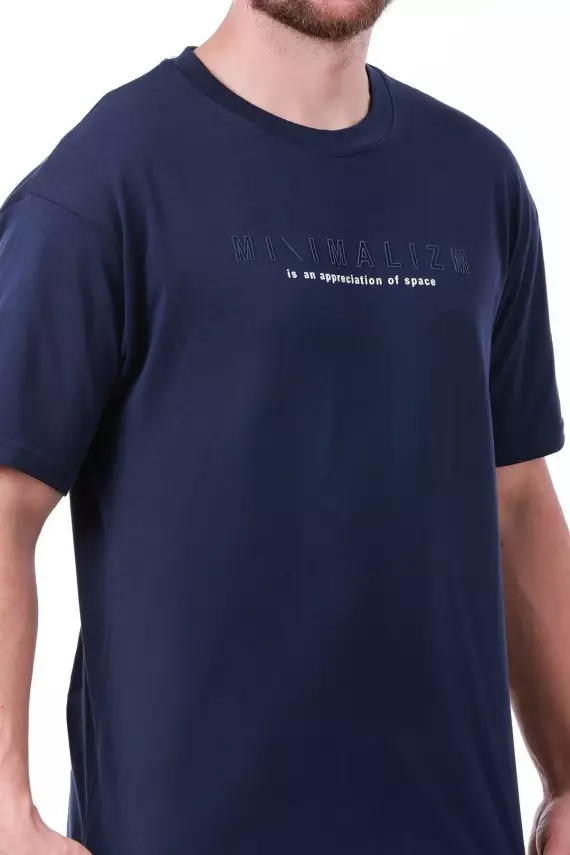 Erkek Oversize Beyaz T-Shirt - 14