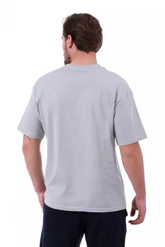 Erkek Oversize Beyaz T-Shirt - 23