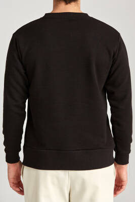 Erkek Regular Sweatshirt Beyaz - 3
